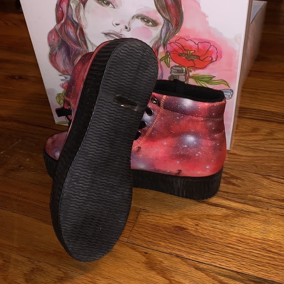 Jeffrey Campbell Platform Sneaker Size 9 - Picture 3 of 3
